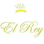 Logo de Vinos El Rey con una corona en la parte superior que simboliza las montañas de Somoto entrelazándose.